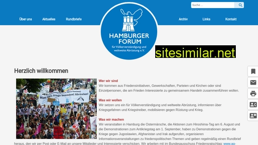 hamburgerforum.org alternative sites