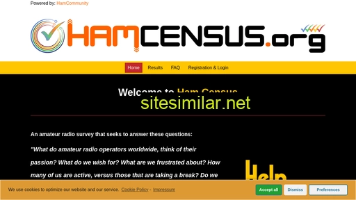 hamcensus.org alternative sites