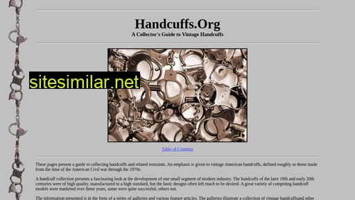 handcuffs.org alternative sites