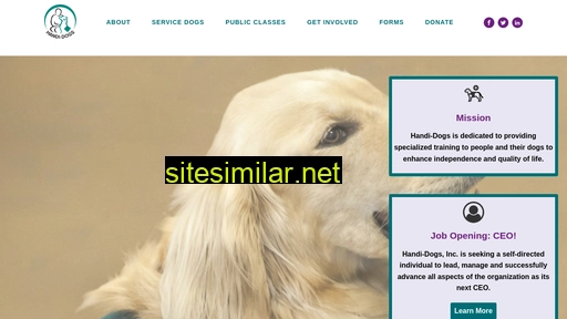 handi-dogs.org alternative sites