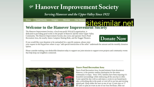 hanoverimprovement.org alternative sites