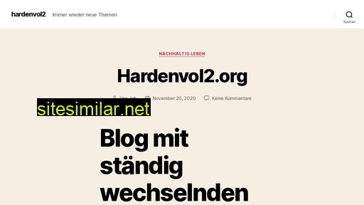 hardenvol2.org alternative sites