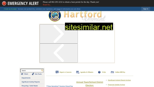 hartford-vt.org alternative sites