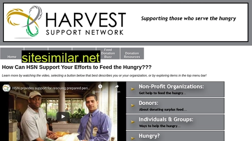 harvestsupportnetwork.org alternative sites
