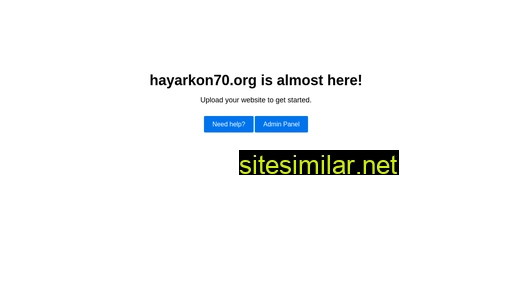 hayarkon70.org alternative sites