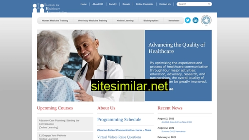 healthcarecomm.org alternative sites