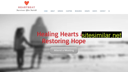 heartbeatsurvivorsaftersuicide.org alternative sites