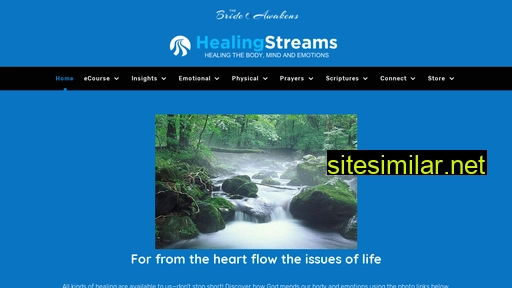 healingstreamsusa.org alternative sites