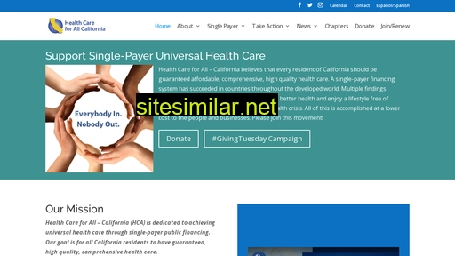 Healthcareforall similar sites