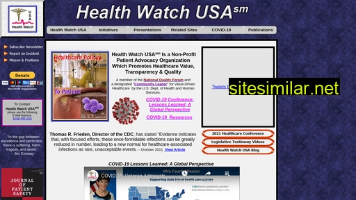 healthwatchusa.org alternative sites