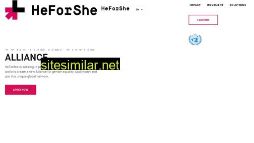 heforshe.org alternative sites