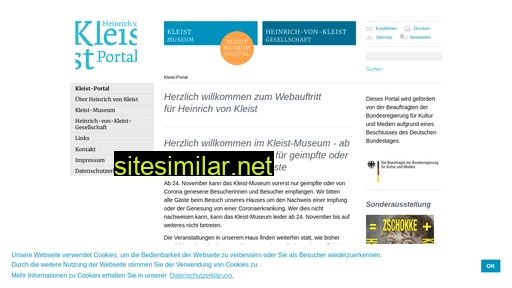 heinrich-von-kleist.org alternative sites