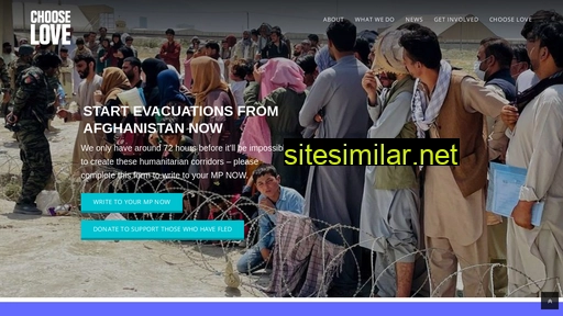 Helprefugees similar sites