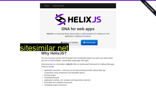 helixjs.org alternative sites