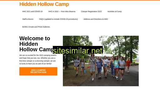 hiddenhollowcamp.org alternative sites