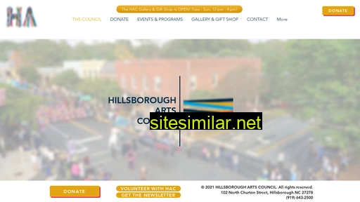 hillsboroughartscouncil.org alternative sites