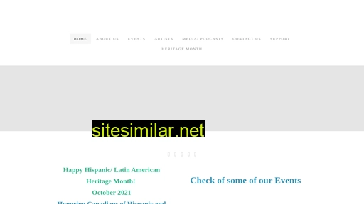 Hispaniccanadianarts similar sites