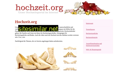 hochzeit.org alternative sites
