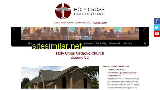 Holycrossdurham similar sites