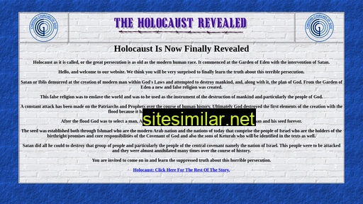 holocaustrevealed.org alternative sites