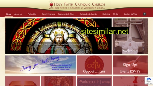 Holyfaithcatholicchurch similar sites