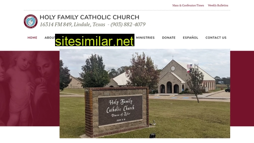 holyfamilylindale.org alternative sites