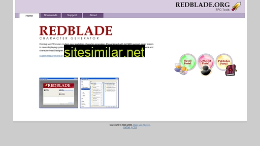 home.redblade.org alternative sites