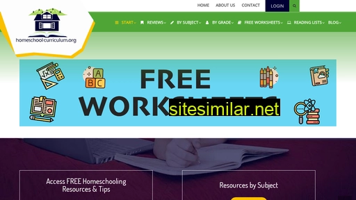 Homeschool-curriculum similar sites