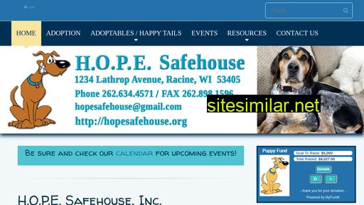Hopesafehouse similar sites