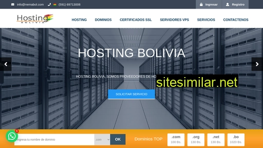hostingbolivia.org alternative sites