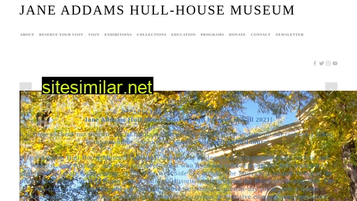 Hullhousemuseum similar sites