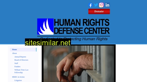 Humanrightsdefensecenter similar sites