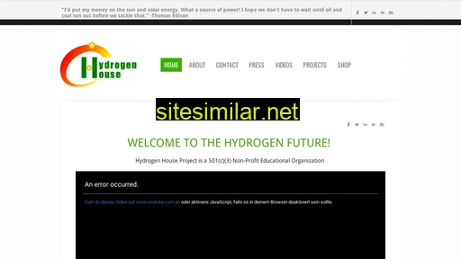hydrogenhouseproject.org alternative sites