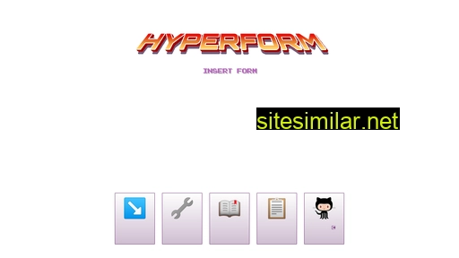 hyperform.js.org alternative sites