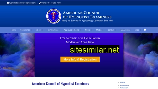 hypnotistexaminers.org alternative sites