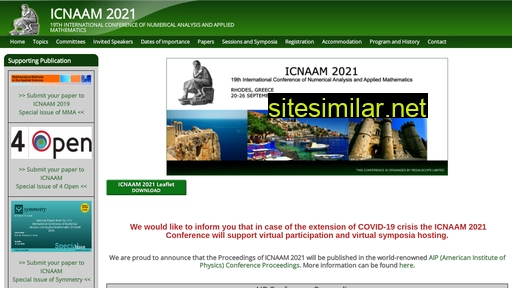 icnaam.org alternative sites