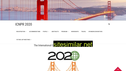 icnpr2020.org alternative sites