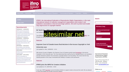 ifrro.org alternative sites