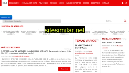iglesiaenpadrelascasas.org alternative sites
