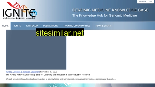 Ignite-genomics similar sites