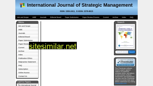 ijsm-journal.org alternative sites