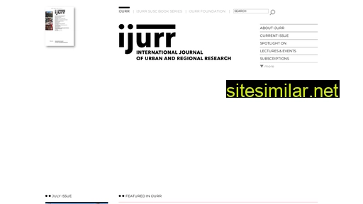 ijurr.org alternative sites