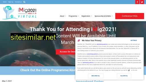 imig2021.org alternative sites