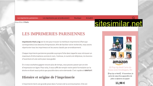 imprimerie-paris.org alternative sites
