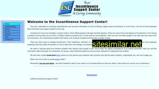 incontinentsupport.org alternative sites