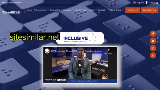 inclusiveafrica.org alternative sites