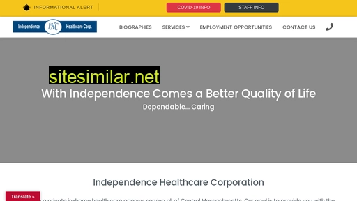 independencehealthcare.org alternative sites