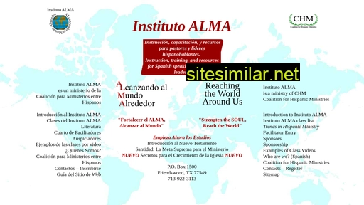 institutoalma.org alternative sites