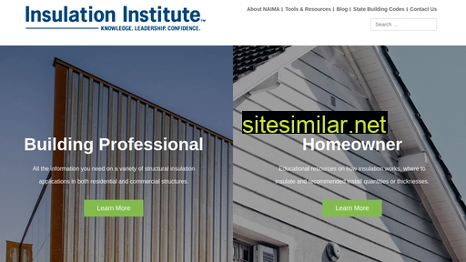 insulationinstitute.org alternative sites