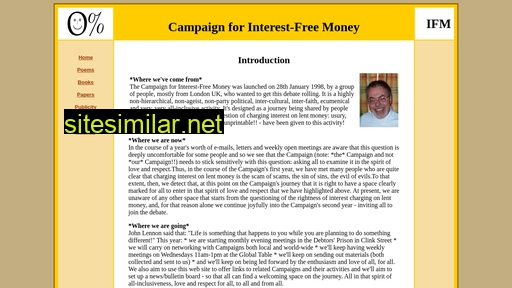 interestfreemoney.org alternative sites